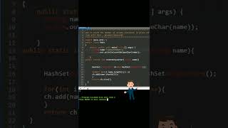 How to count unique character in given string using Java #coding #java #programmer #programming #yt