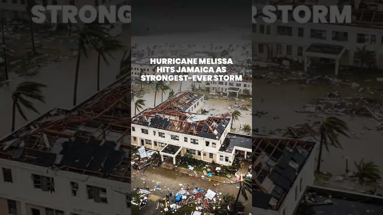 Ураган Мелисса обрушился на Ямайку, став самым сильным штормом в истории
