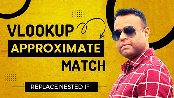 VLOOKUP with Approximate Match in Excel (VLOOKUP with TRUE) | Vivekananda Sinha | Video 246