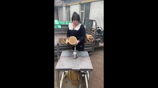 Wood Splitting Miracle - Time-Saving and Effortless