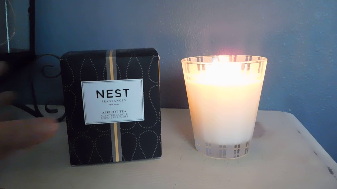Candle Review Nest Apricot Tea! YouTube