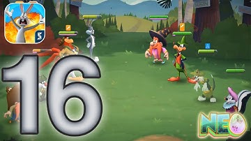 Looney Tunes World of Mayhem: Gameplay Walkthrough Part 16 - Forest Act 2 Completed (iOS, Android)