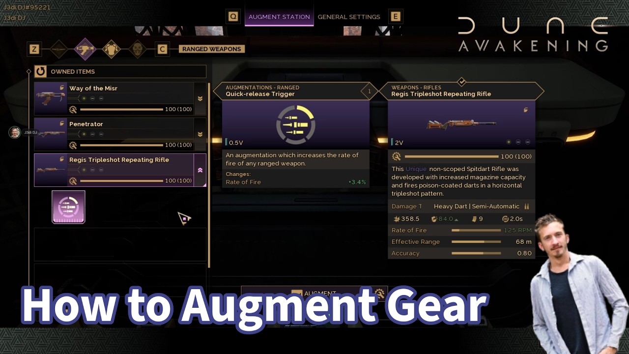 How to Augment Gear in Dune Awakening