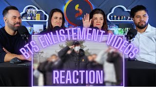 BTS "Enlistment Entrance Ceremonies" Reaction- It's not goodbye, it's see you later 💜| Couples React