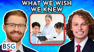 Looking Back: What We Wish We Knew in High School & College | The Neurosurgery Journey