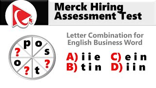 Merck Hiring Assessment Test