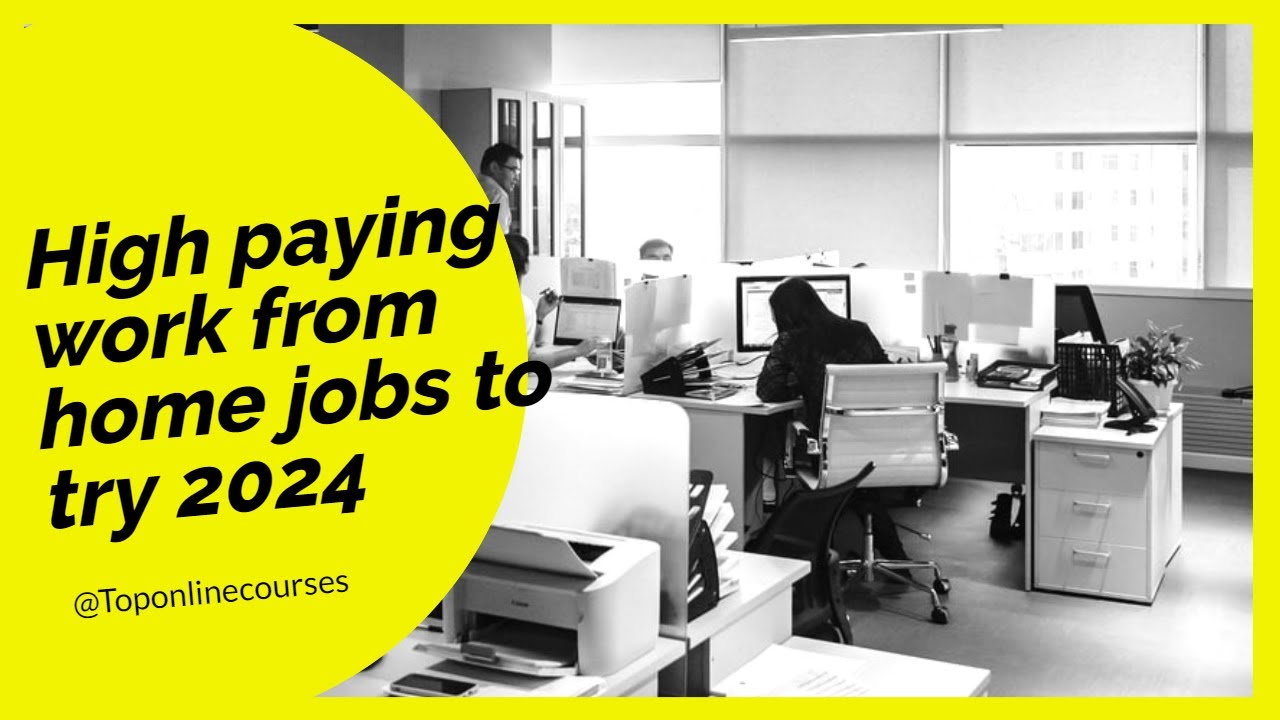 Unlock Your Freedom: Best Work-from-Home Jobs in 2024!-NO DEGREE