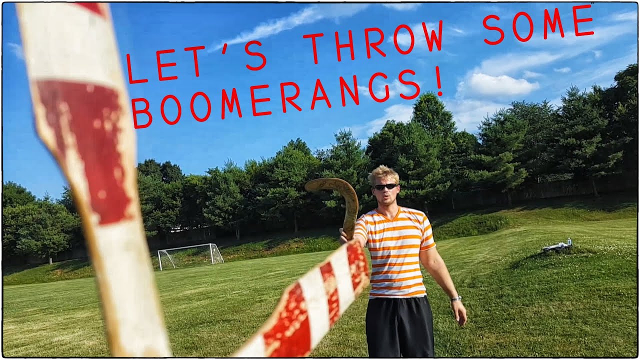 Let's Throw Some Boomerangs! YouTube