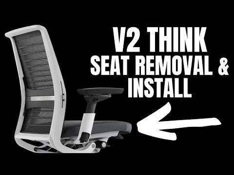 How To Remove The Seat On Your Steelcase V2 Think Chair