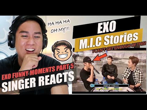 EXO funny moments!!!!! (Part 5) | M.I.C STORIES | REACTION - EXO funny moments!!!!! (Part 5) | M.I.C STORIES | REACTION