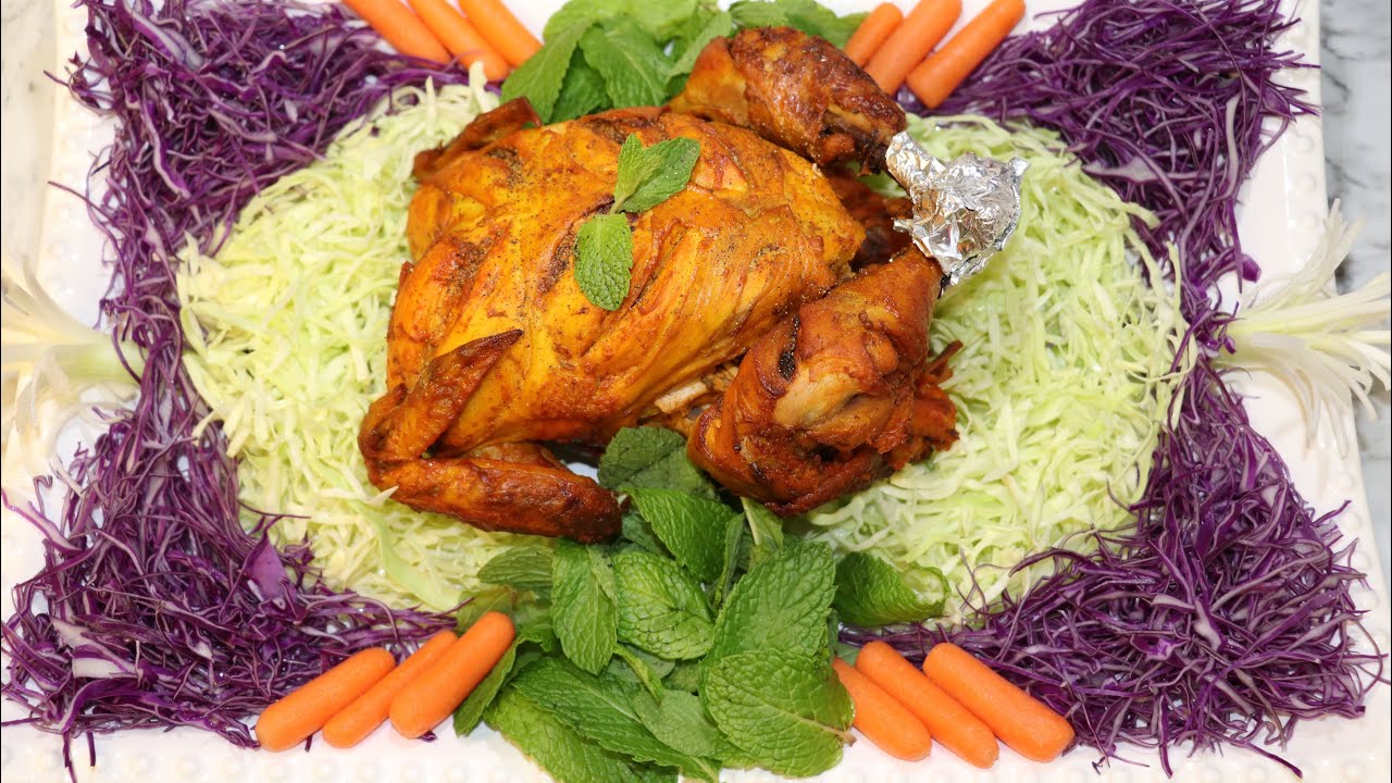 مرغ کامل داشی whole chicken - YouTube