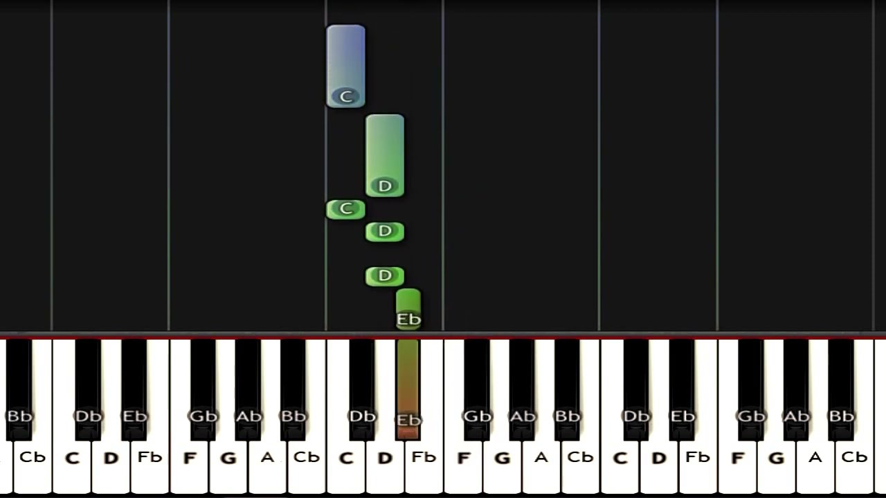 Derniere Danse - Indila | Slow One Hand Piano