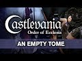 Castlevania: Order of Ecclesia - An Empty Tome (Cover)