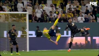 Cristiano Ronaldo Spectacular Bicycle Kick Vs Al Khaleej Must Watch Goal