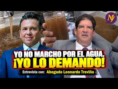 ¡ABOGADO VA CONTRA LEMUS! Busca llevar crisis del agua ante tribunal internacional