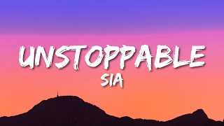 Download lagu Sia - Unstoppable  Lyrics  mp3