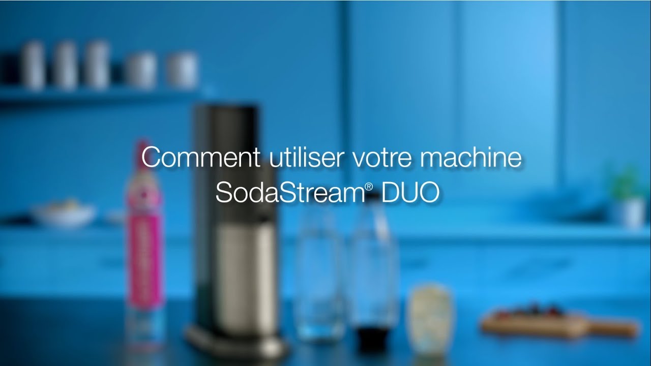 TUTO BULLES DUO: Comment utiliser votre Sodastream DUO? - YouTube