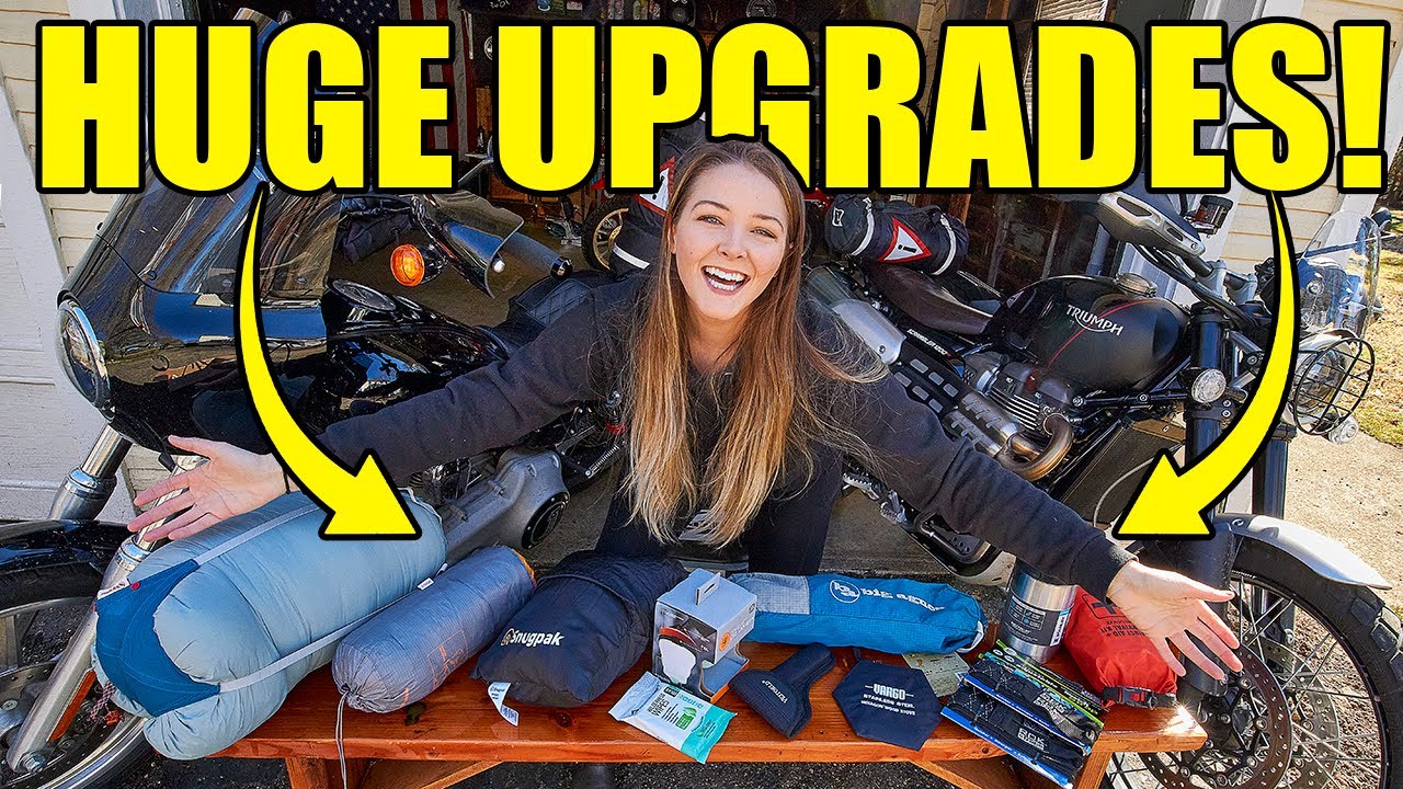 motorcycle camping accessories