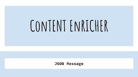 Content Enricher in CPI| Step by Step guide for enriching JSON message