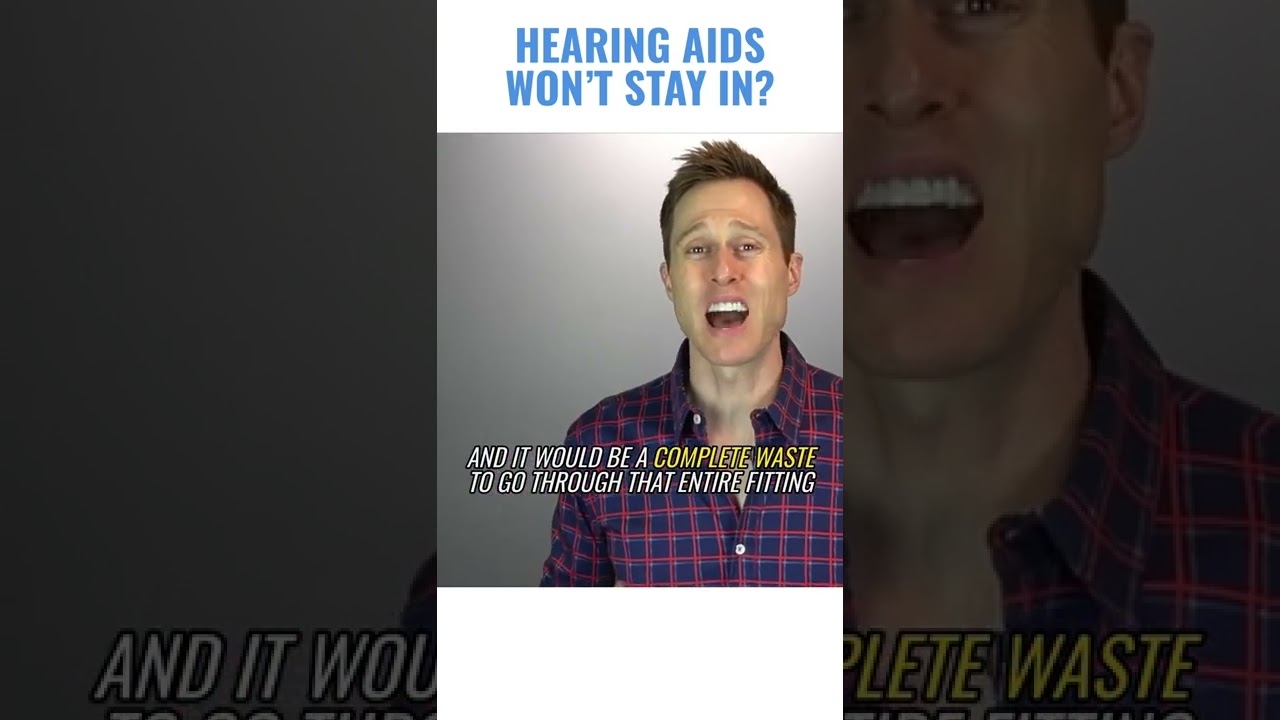 Hearing Aids Falling Out? shorts YouTube