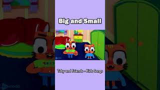 Big and Small Song | Toby And Friends | Animal Songs For Kids #shorts