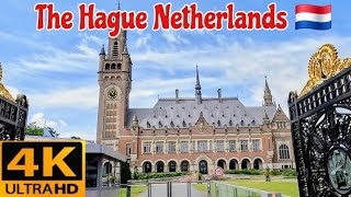 The Hague Netherlands - 4K Walking Tour - Netherlands Vlog 🇳🇱