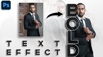 Text Masking Effect in Adobe Photoshop: Easy Tutorial #photoshop