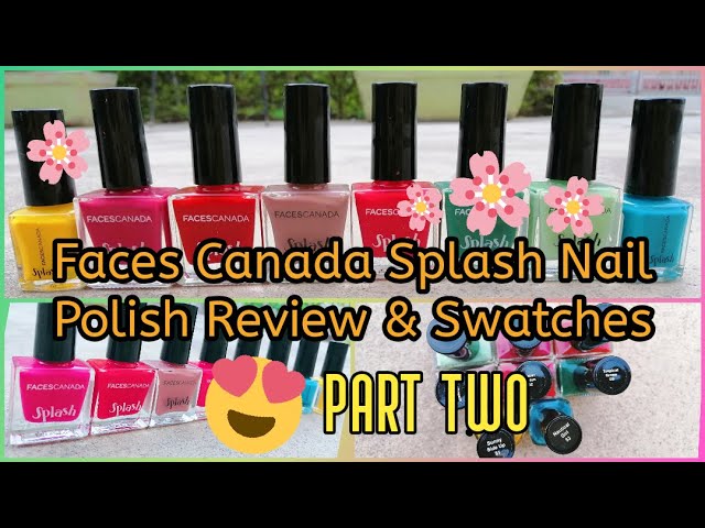 FACES CANADA Ultime Pro Splash Luxe Nail Enamel Coral Reef (L24 - Price in  India, Buy FACES CANADA Ultime Pro Splash Luxe Nail Enamel Coral Reef (L24  Online In India, Reviews, Ratings