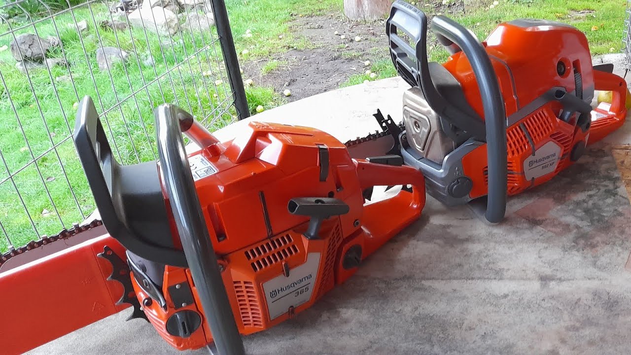 My Husqvarna chainsaws 562 xp & 365 xt & 592 xp at idle 💥 ️ YouTube