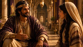 The bible story of Esther — a courageous queen who risked everything to save her people.
