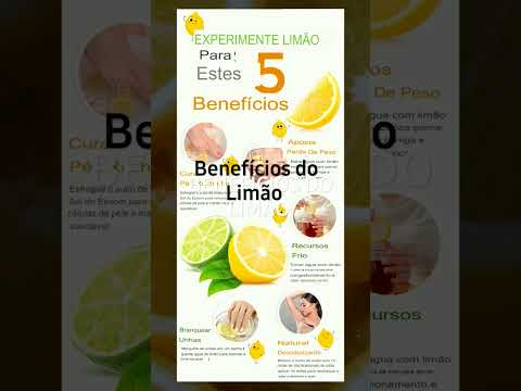 5 benefícios do limão!!! #shorts