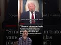 Anúncio de Trump.