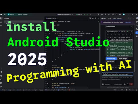 Android Studio & Gemini AI setup: Start building Apps TODAY!