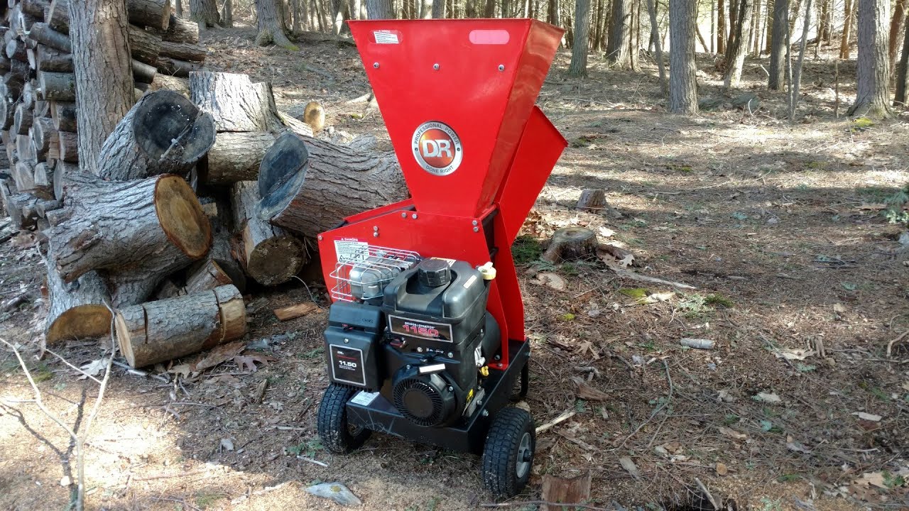 DR Chipper Shredder One Year Later. Spring Checkup, Maintenance and