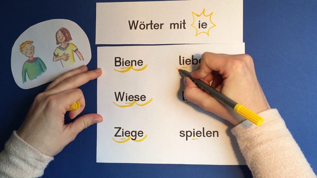 Wörter mit ie - YouTube
