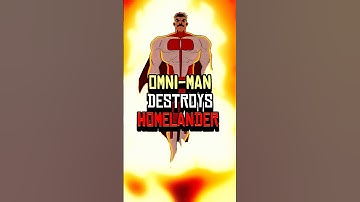 Omni-Man Vs Homelander.#omniman #invincible #theboys #homelander  ( Credits : DEATH BATTLE )