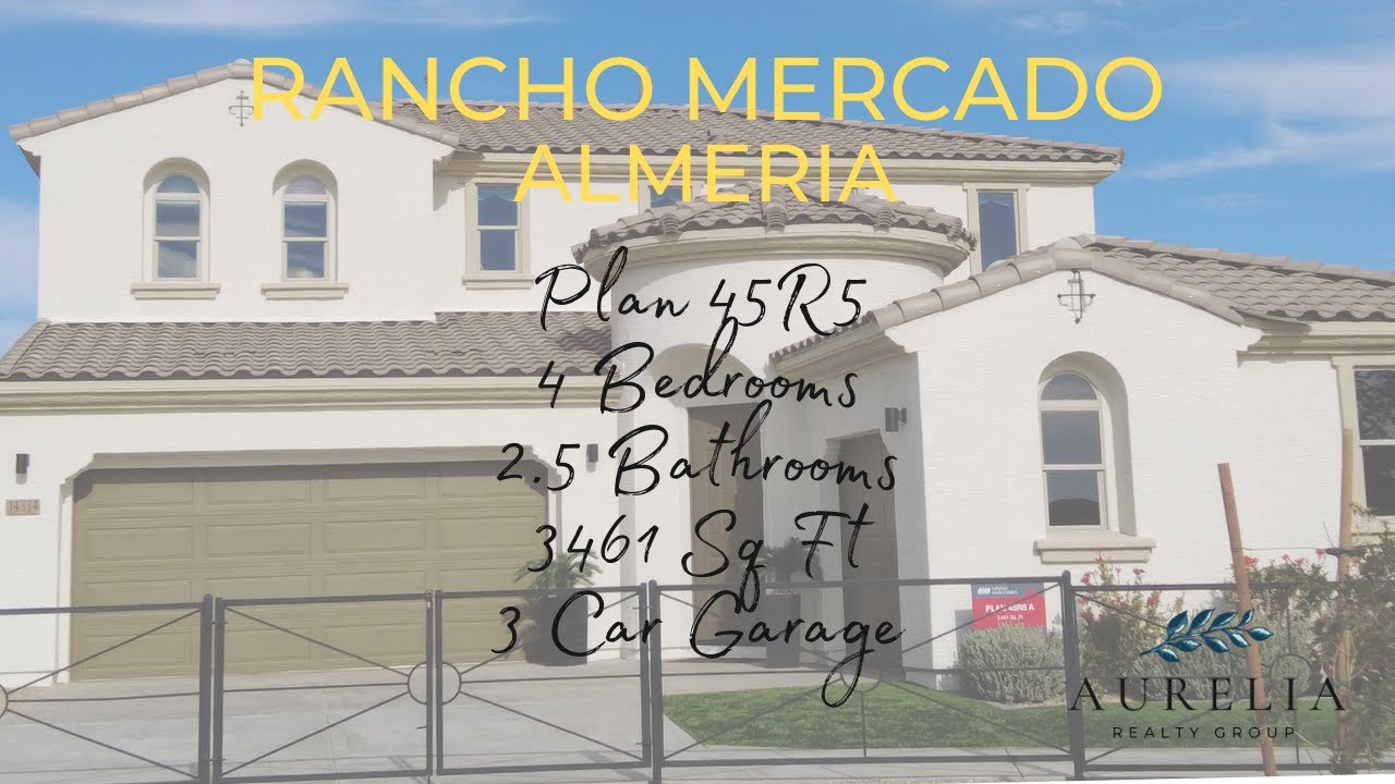 Surprise, AZ New Construction Rancho Mercado Model 45RM5 Walkthrough