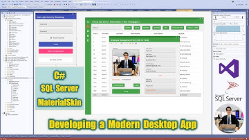 C# SQL Server (Modern UI) What You Will Learn in this Course
