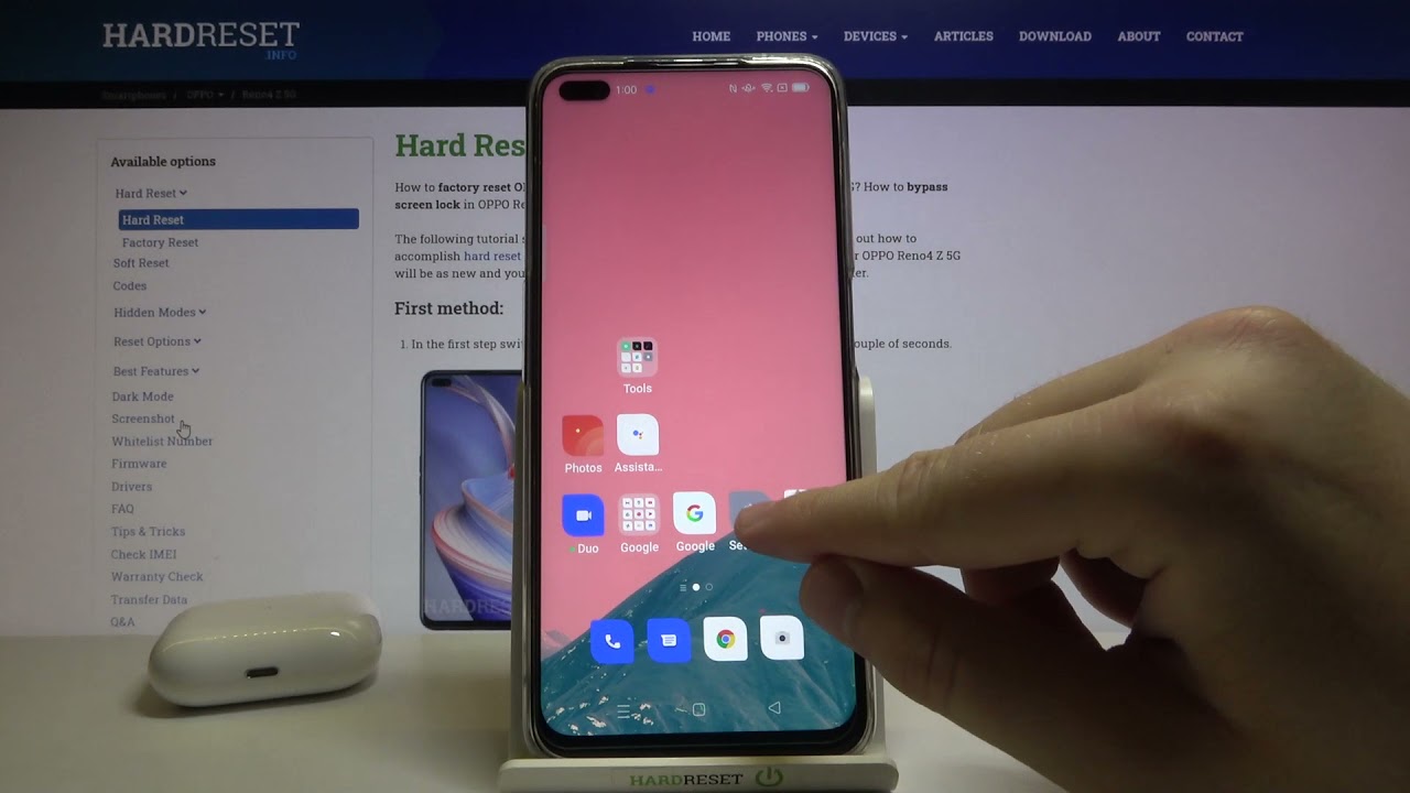 How to Turn Up Ringtone Volume in Oppo Reno4 Z 5G - Change Ringtone Volume