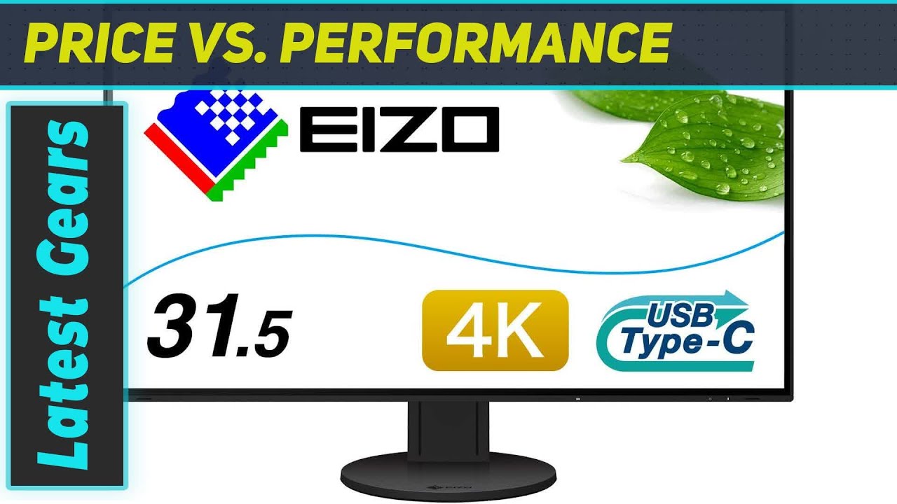 Eizo EV3285 4K Ultra-Slim Frame 31.5