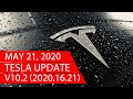 May 21st 2020 - Tesla Software Update - V10.2 (2020.16.21)