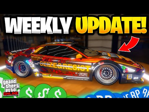 3x Money, Free Cars & More! Gta Online New Weekly Update!