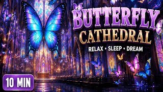 THE BUTTERFLY CATHEDRAL | Soft Piano | Peaceful Ambience | Relax | Meditate | Sleep | 4K screenshot 1