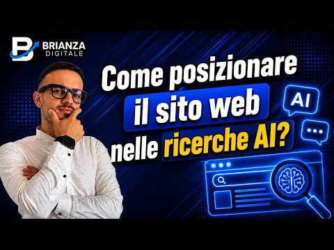 Come posizionare il sito web nelle ricerche AI