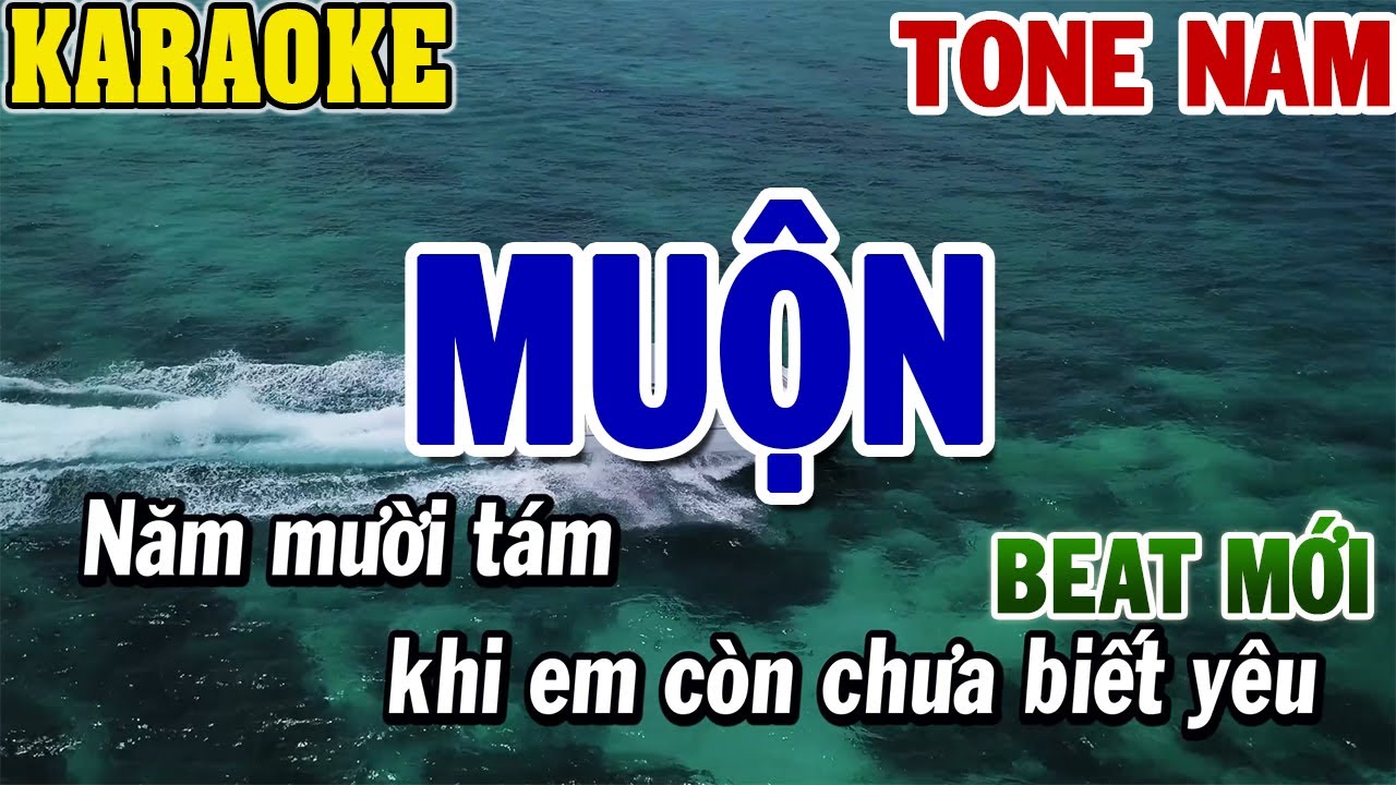 Karaoke Muộn Tone Nam | Beat Mới | 84