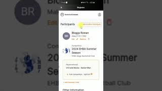 How to register in Basketball Connect screenshot 4