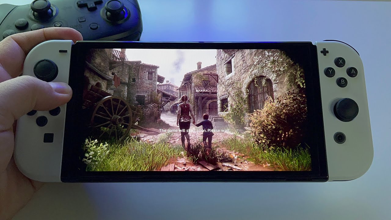 A Plague Tale: Innocence - Chapter 7 The path before us - Cloud Version Game | Switch OLED gameplay