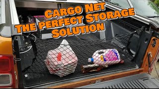 Cargo Net Review, The perfect Truck Storage and Organiser Hack