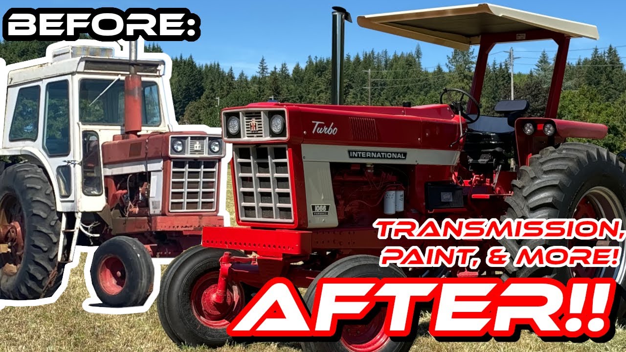 INTERNATIONAL 1066 «ВОССТАНОВЛЕНИЕ» | Почти год работы за 15 минут!!