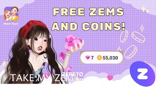 How to get FREE COINS AND ZEMS IN ZEPETO 2024 screenshot 1
